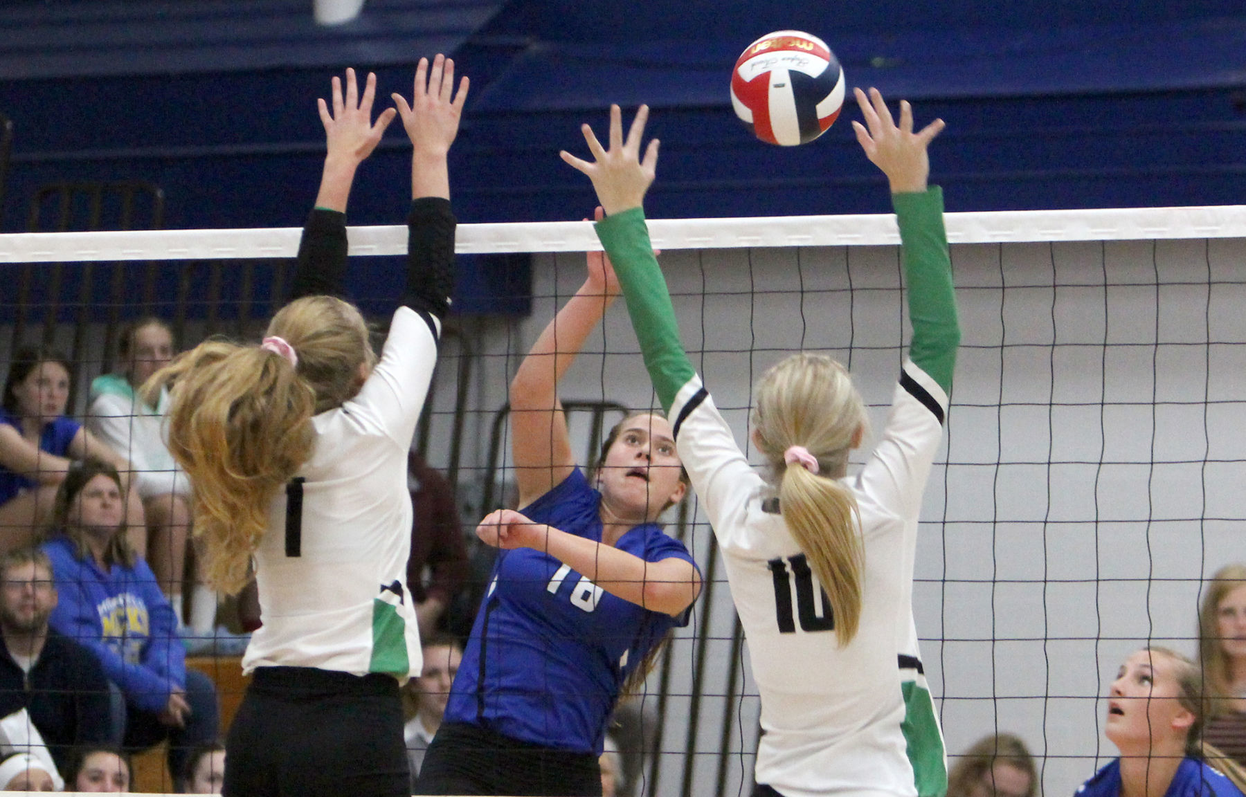 Eau Claire Regis at McDonell volleyball 9-12-19